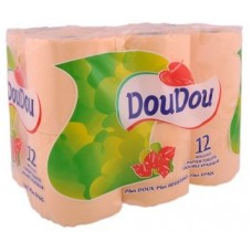 PAPIER TOILETTE DOUDOU 2 PLIS 12 RLX